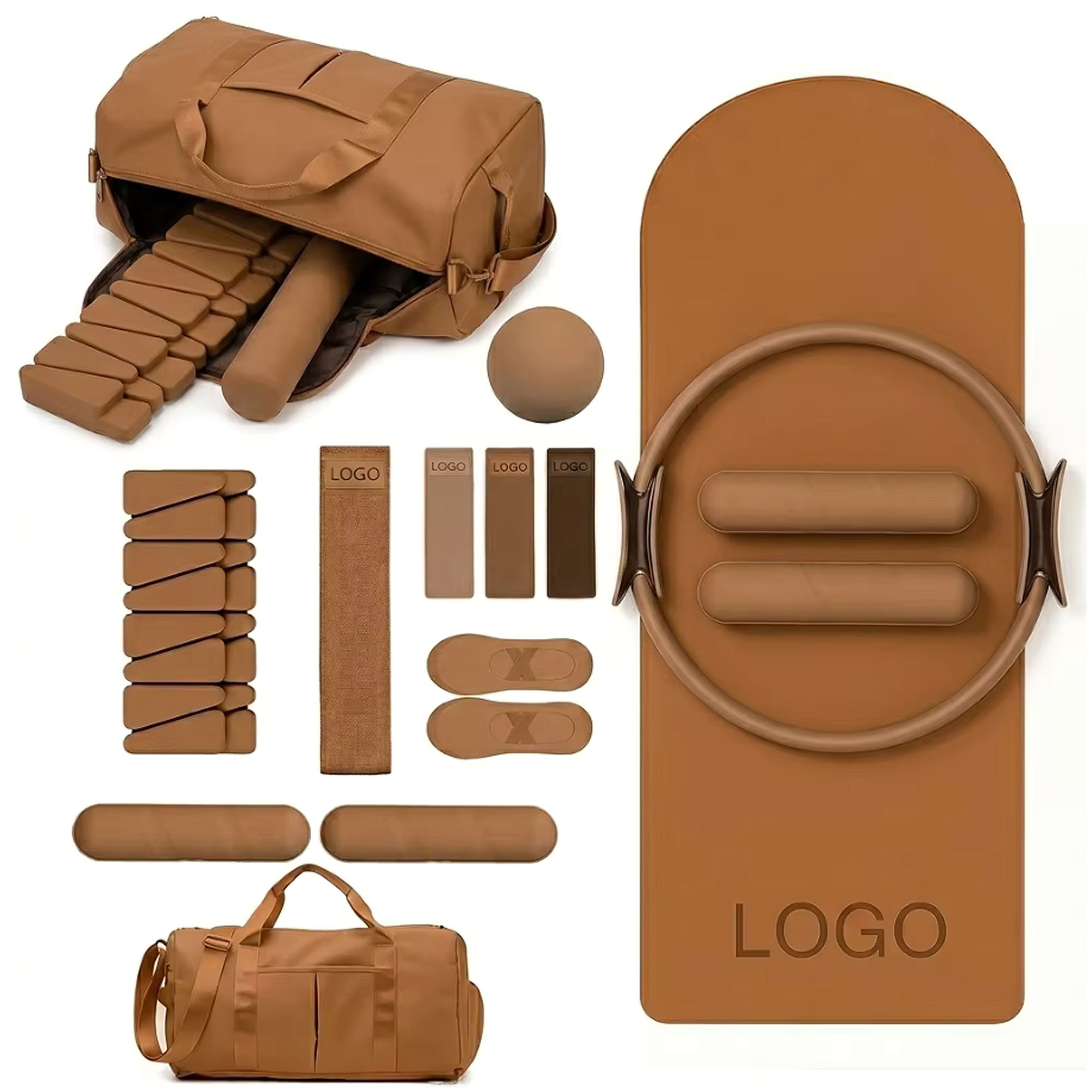 Yoga Fitness Kit - Custom Logo Gym Yoga Ball &
