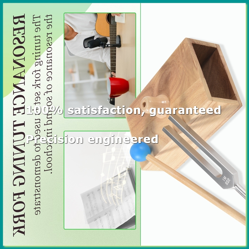 Yoga & Fitness With Denise - 528HZ Tuning Fork,Tuning Fork Resonance Box,for