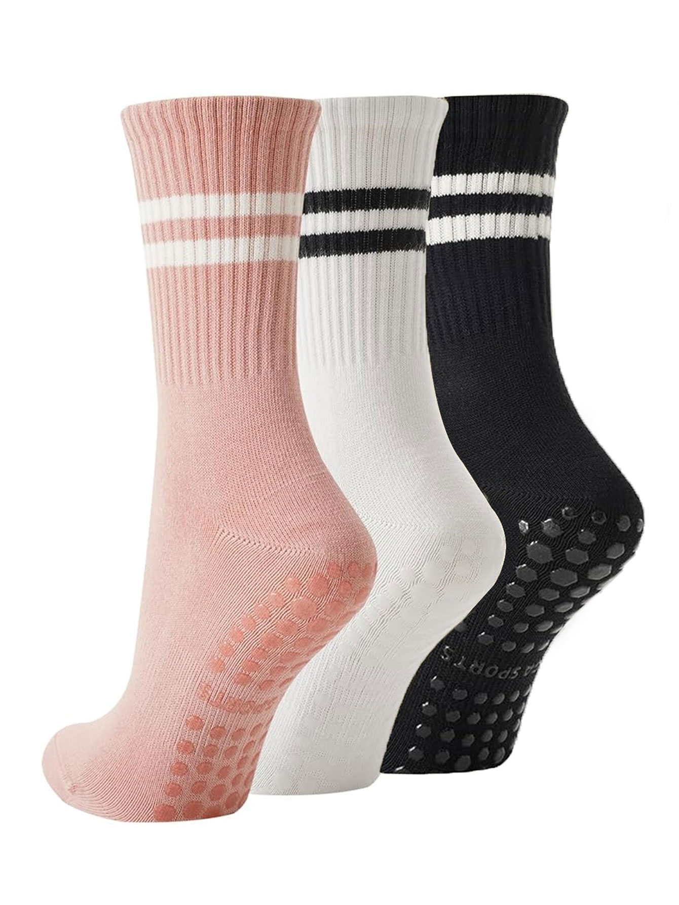 3 Pairs of Yoga Socks, Non-Sli - đánh giá và giá Jump Rope
