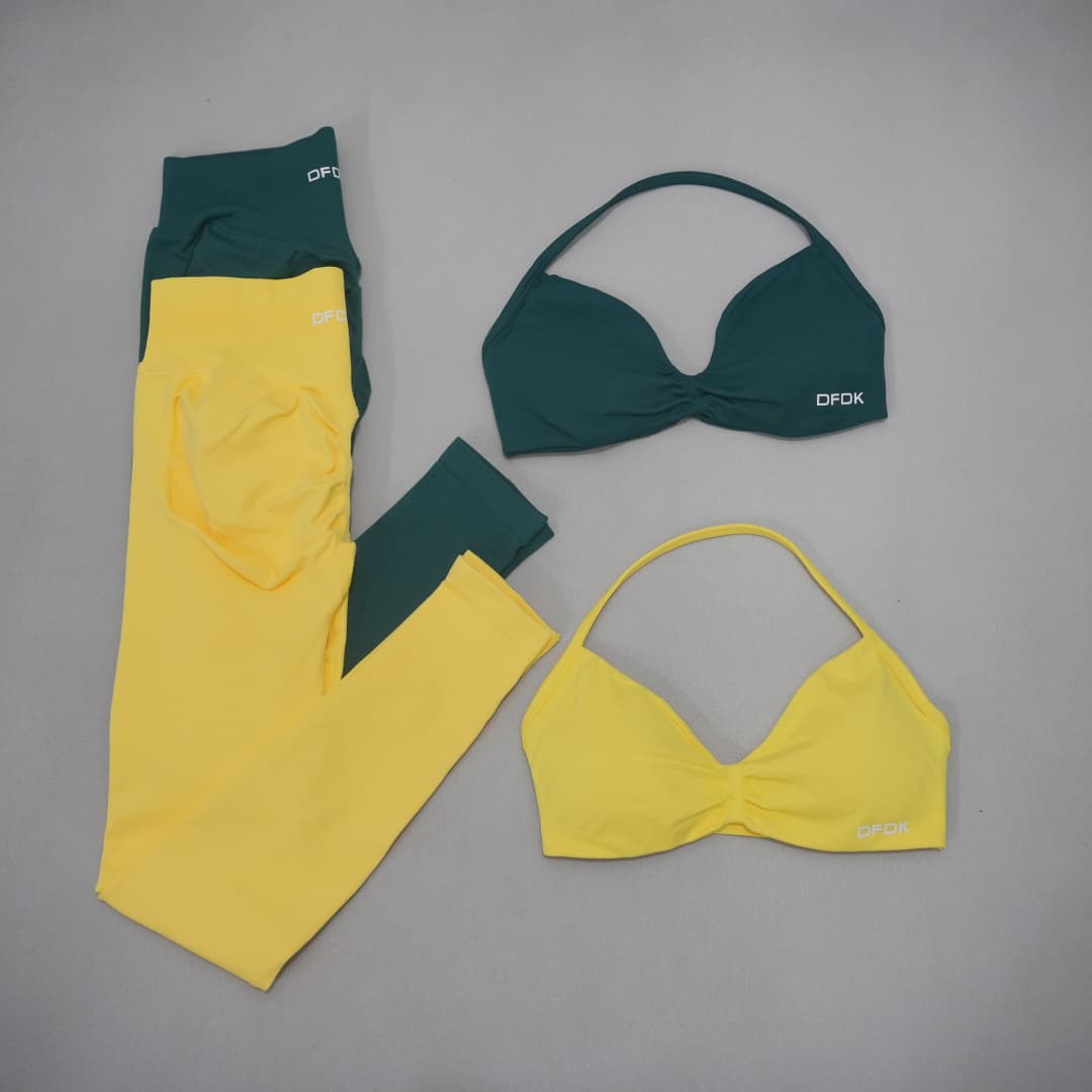DFDK Seamless Knit Women 2 Pie - đánh giá và giá Yoga Fitness Zumba