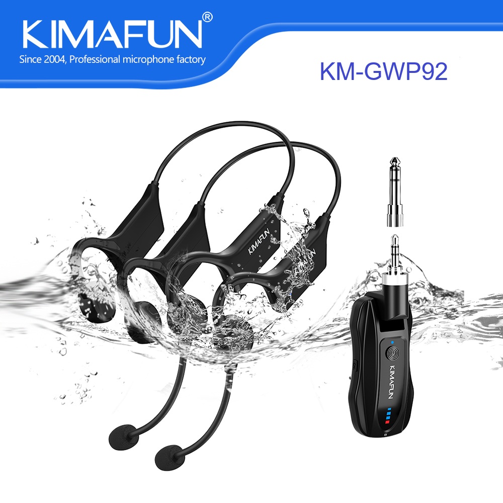 KIMAFUN Dual Wireless Headset  - đánh giá và giá Yoga Fitness Instructor