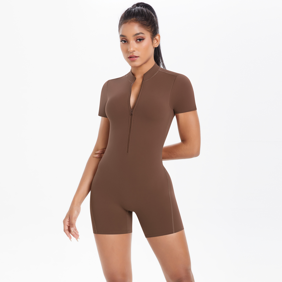 Women Gym Jumpsuit Short Yoga  - đánh giá và giá Yoga Fitness Kit