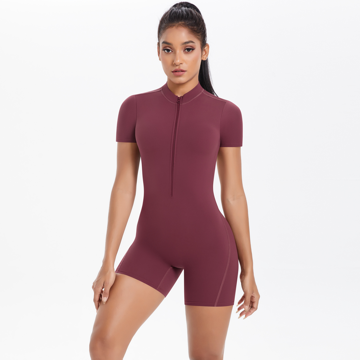 Women Gym Jumpsuit Short Yoga  - đánh giá và giá Yoga Fitness Kit