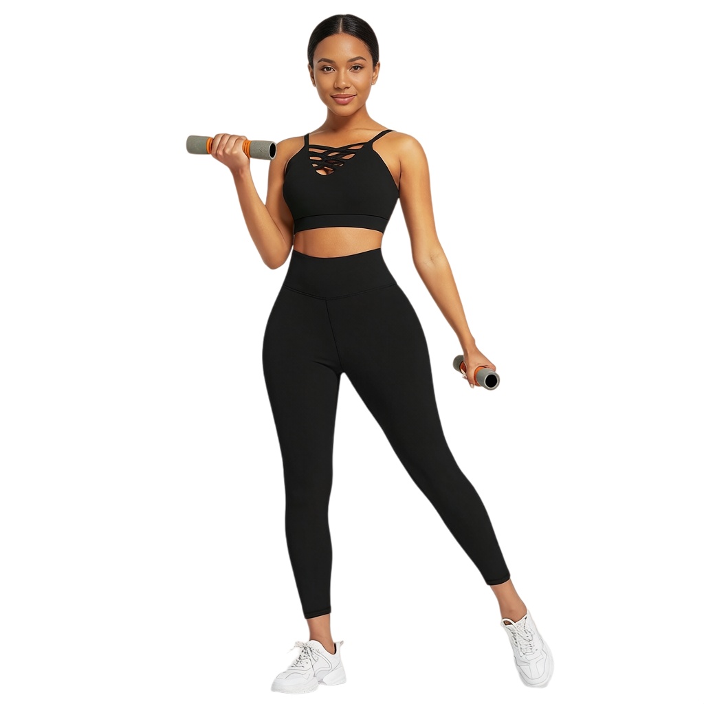 3 Pieces Women's Yoga Fitness  - đánh giá và giá Fitness Yoga