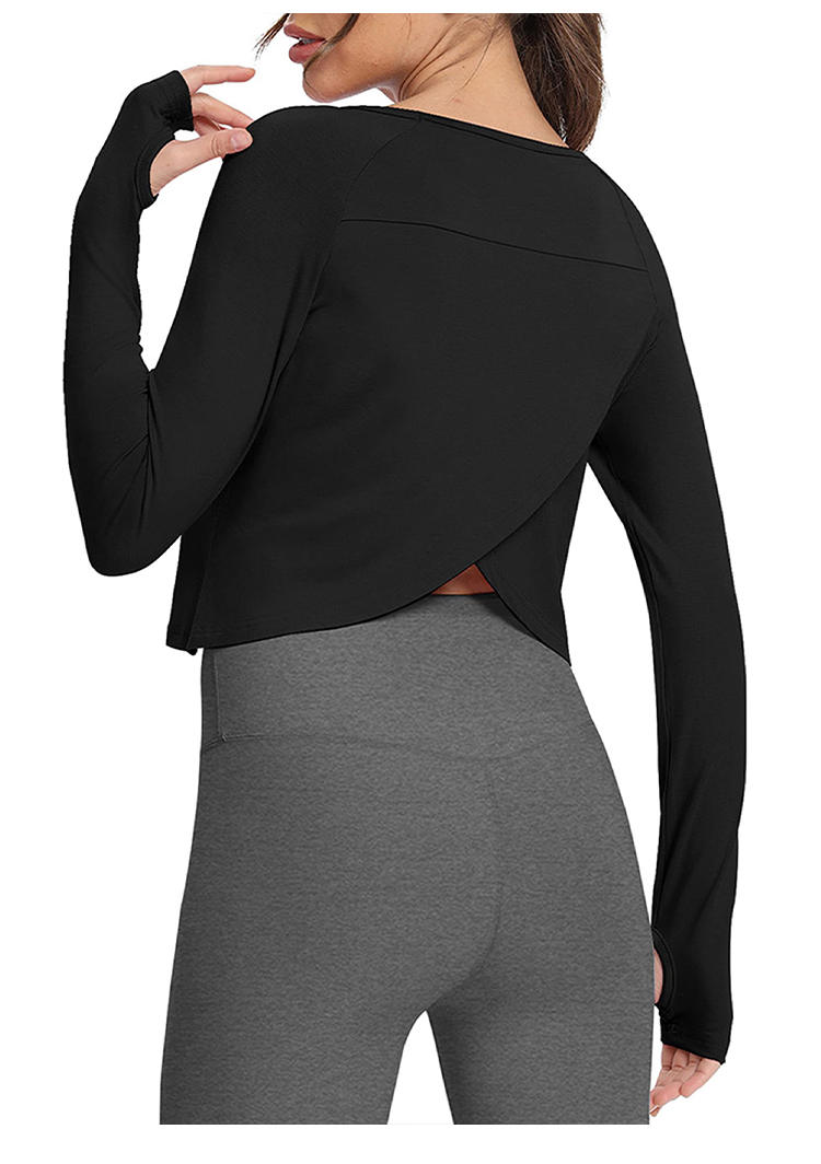 Women's Long Sleeve Yoga vest  - đánh giá và giá Yoga & Fitness With Denise