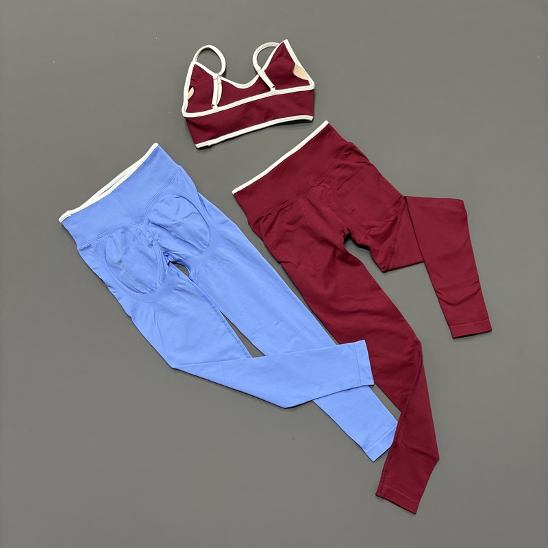 2 Pcs Sports Set Seamless Cont - đánh giá và giá Yoga Fitness Zumba