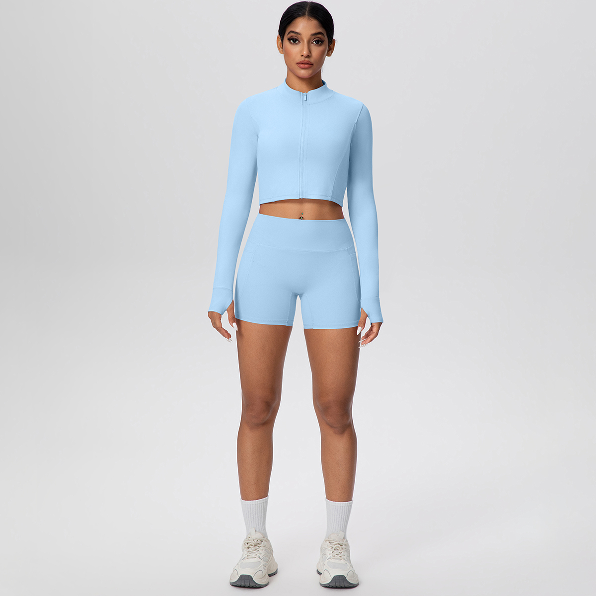 Hamidou 2pcs Woman Yoga Set Qu - đánh giá và giá Yoga Fitness Logo Design