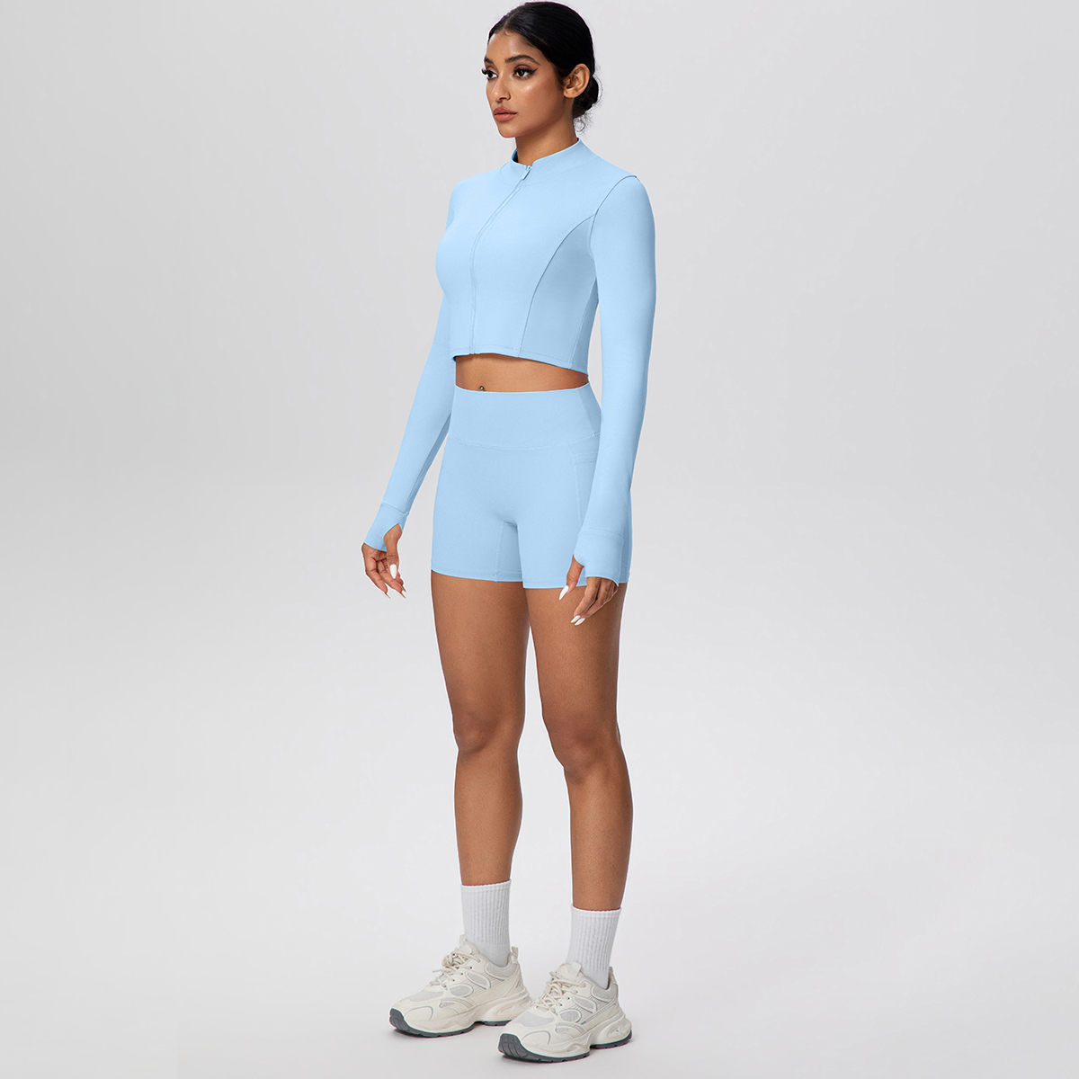 Hamidou 2pcs Woman Yoga Set Qu - đánh giá và giá Yoga Fitness Logo Design