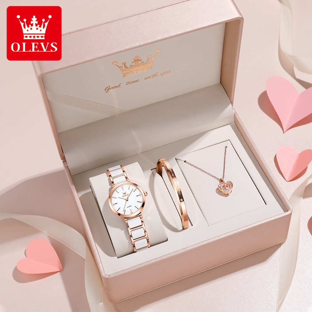 OLEVS Women Watch 5877 Luxury  - đánh giá và giá Resistance Bands