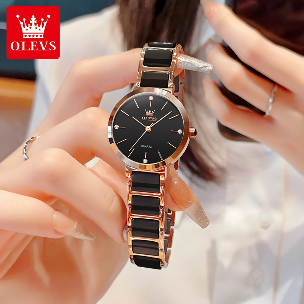 OLEVS Women Watch 5877 Luxury  - đánh giá và giá Resistance Bands