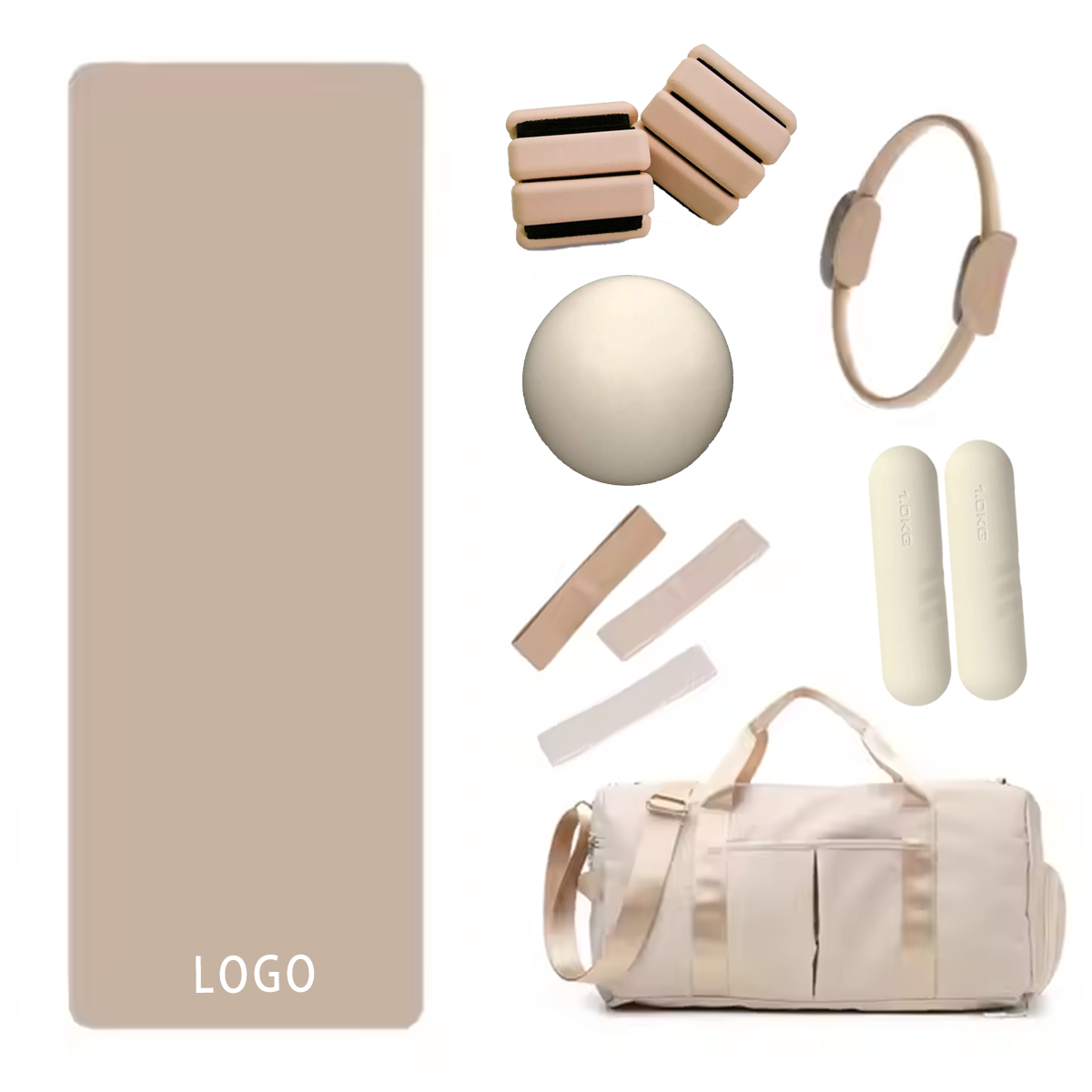 Custom Logo Gym Yoga Ball & Ci - đánh giá và giá Yoga Fitness Kit