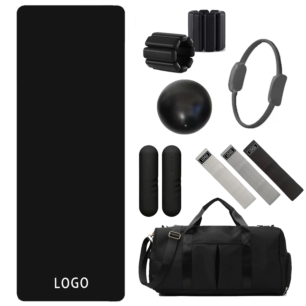 Custom Logo Gym Yoga Ball & Ci - đánh giá và giá Yoga Fitness Kit