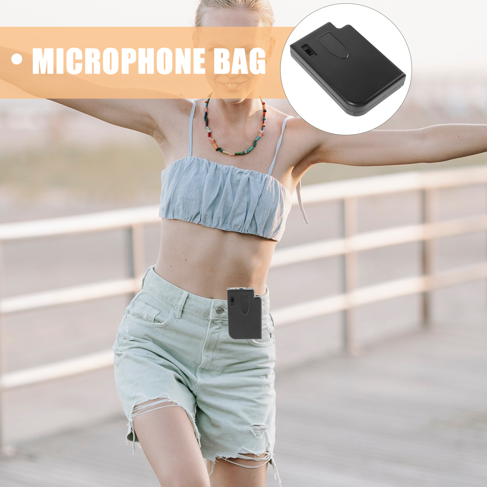 Professional Mic Belt Pouch fo - đánh giá và giá Yoga Fitness Instructor