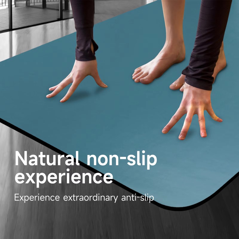 Double-sided Non-slip Yoga Mat - đánh giá và giá Yoga Fitness Logo Design