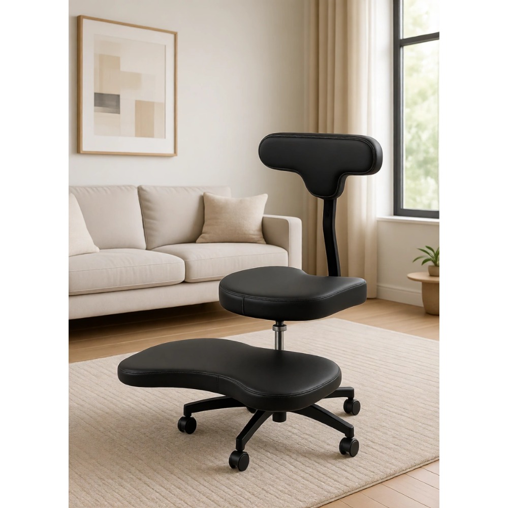 Cross Legged Office Chair with - đánh giá và giá Yoga & Fitness With Denise