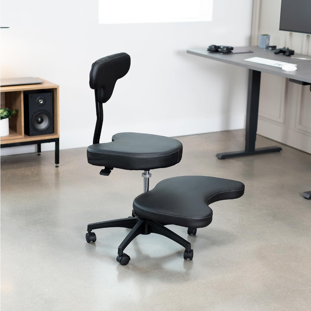 Cross Legged Office Chair with - đánh giá và giá Yoga & Fitness With Denise