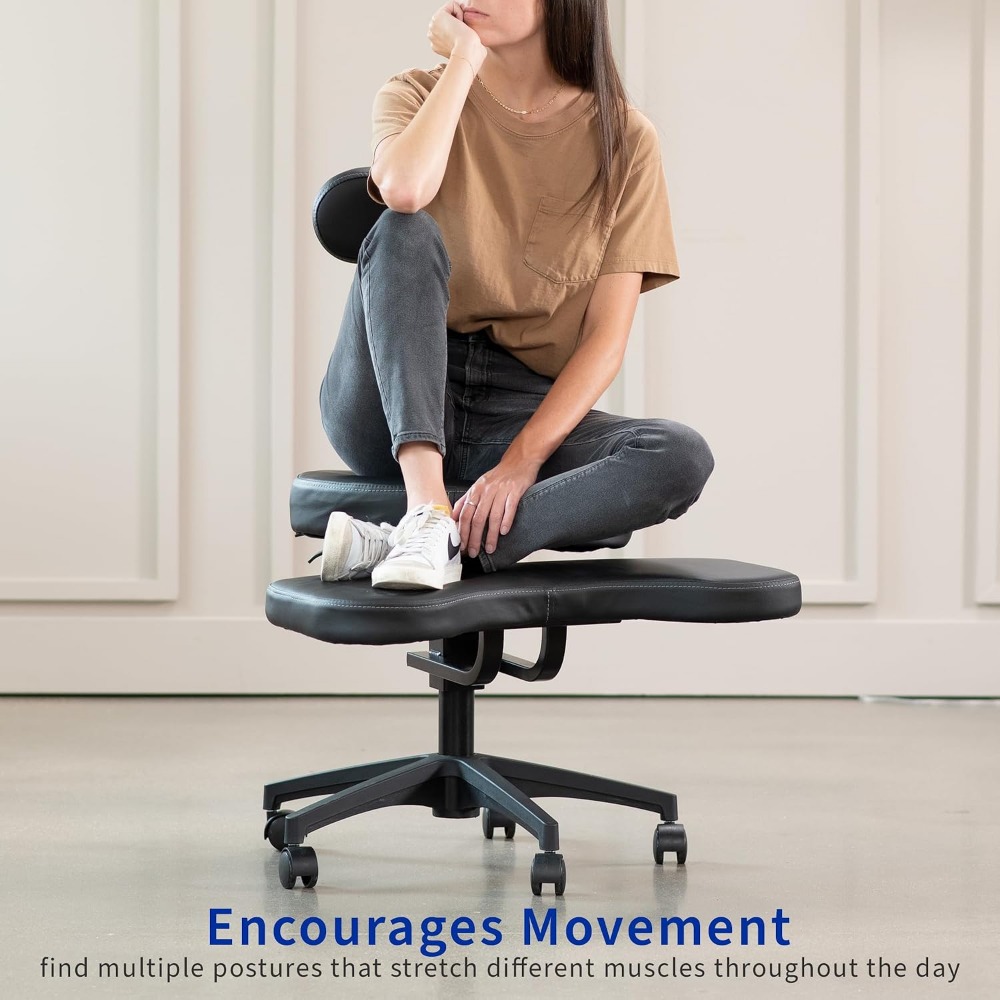 Cross Legged Office Chair with - đánh giá và giá Yoga & Fitness With Denise