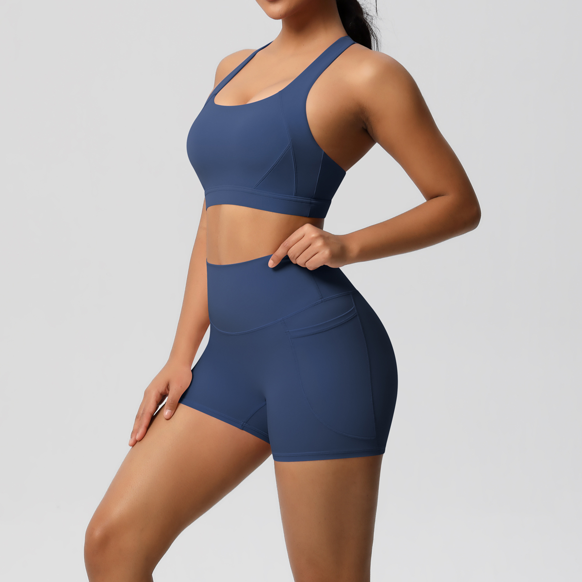 2PCS Sportswear With Pocketed  - đánh giá và giá Yoga Fitness Zumba