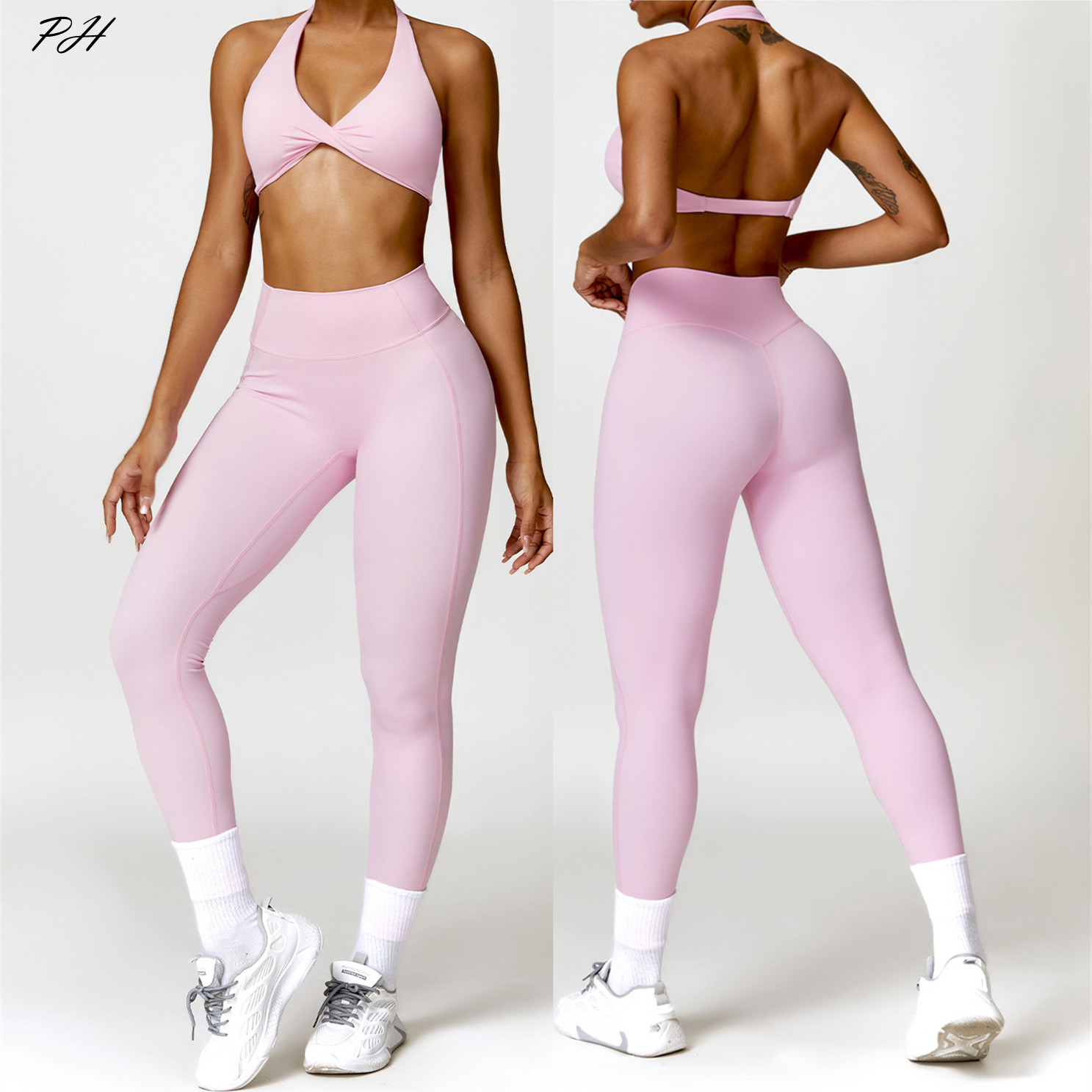 2PCS Yoga Set Nude Feeling Wor - đánh giá và giá Yoga Fitness Zumba