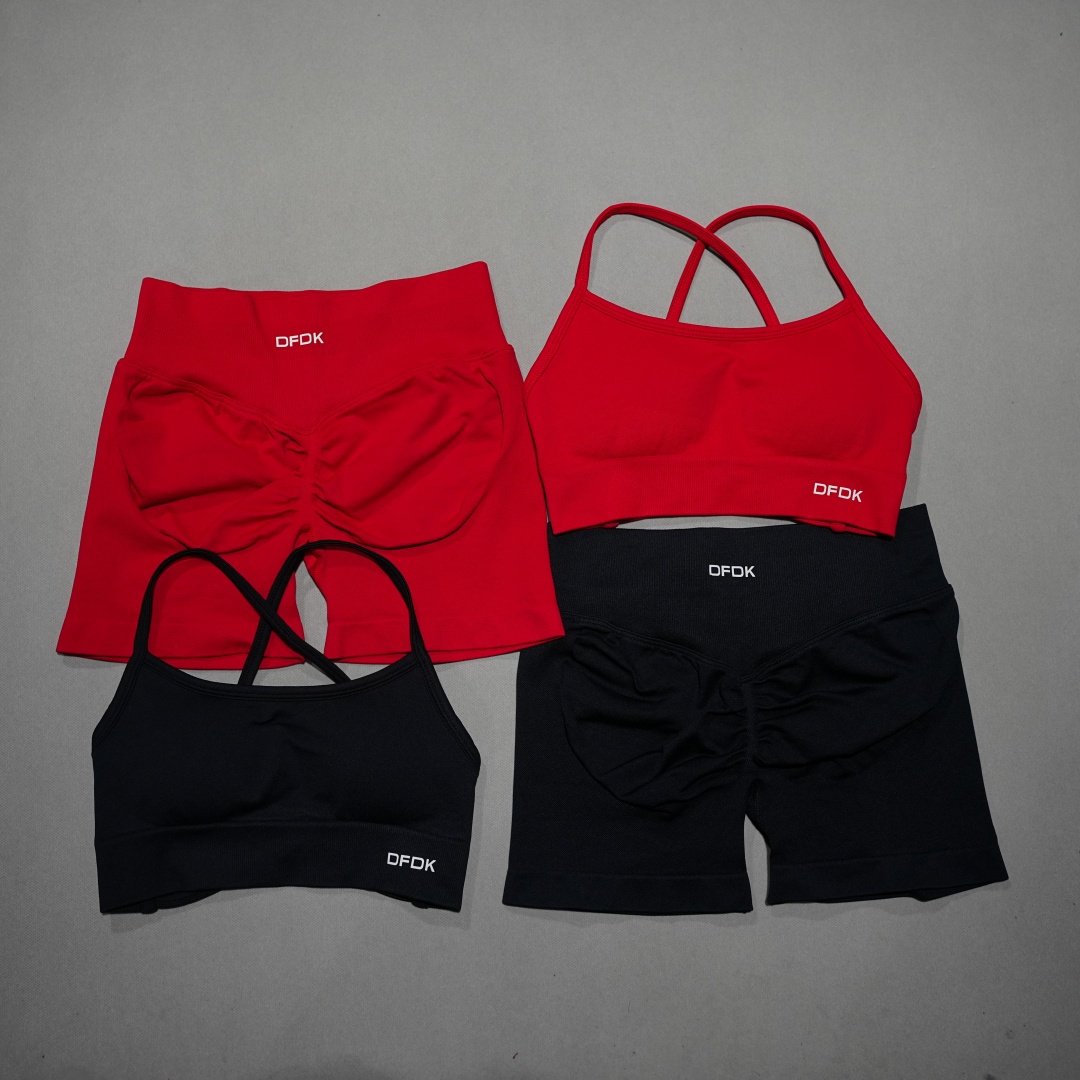DFDK High Waist Short Leggings - đánh giá và giá Yoga Fitness Zumba