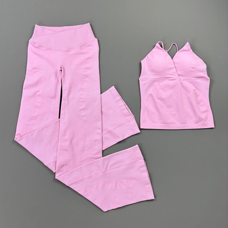 2Pcs Women Seamless Yoga Worko - đánh giá và giá Yoga Fitness Zumba